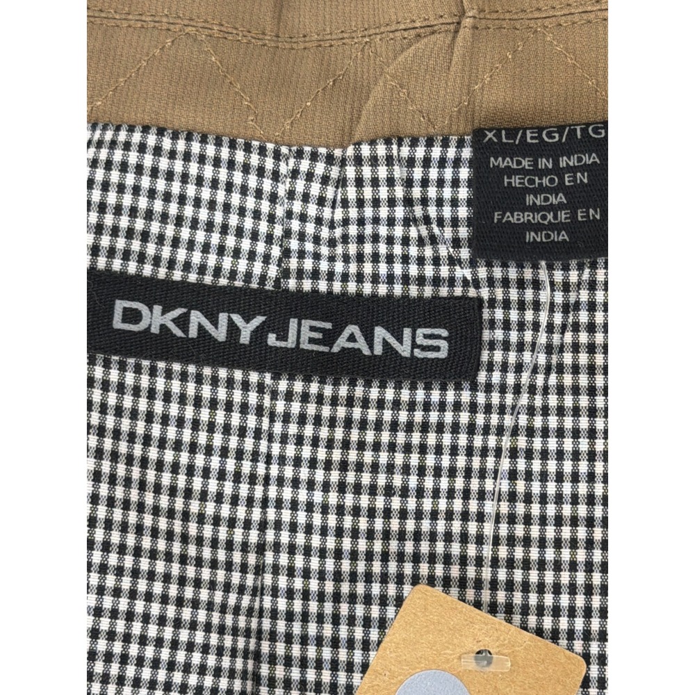 DKNY Jeans Mens Brown Cotton 2 Button Sport Coat Blazer XL Sporty Lightweight - Picture 7 of 14